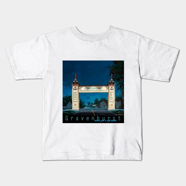 Gateway To Muskoka Kids T-Shirt by David Dawson Studio